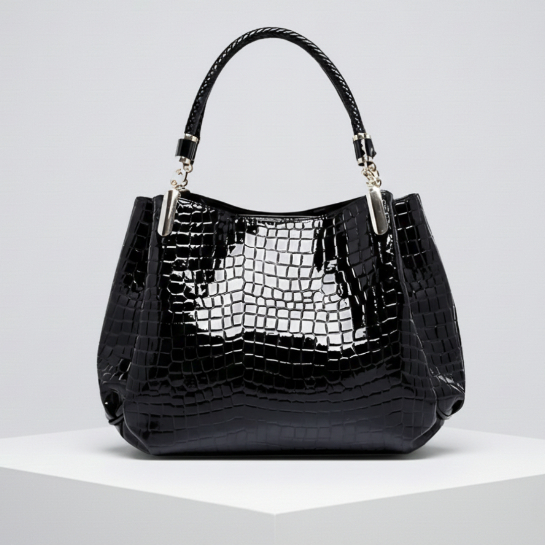 SELENE | BORSA ELEGANTE EFFETTO COCCODRILLO DAL FASCINO GLAMOUR