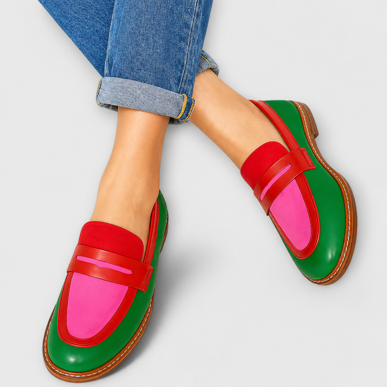 MARTA | MOCASSINI COLOR BLOCK