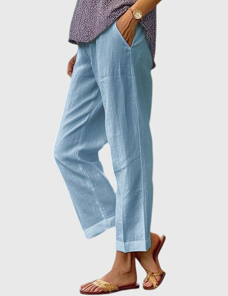 ISABELLA | PANTALONI IN LINO DAL TAGLIO MORBIDO