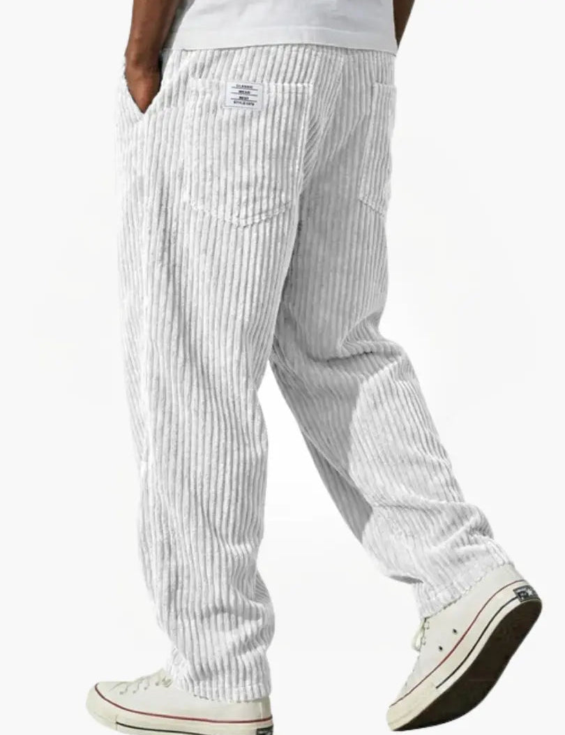 TOMMASO | PANTALONI IN VELLUTO A COSTE