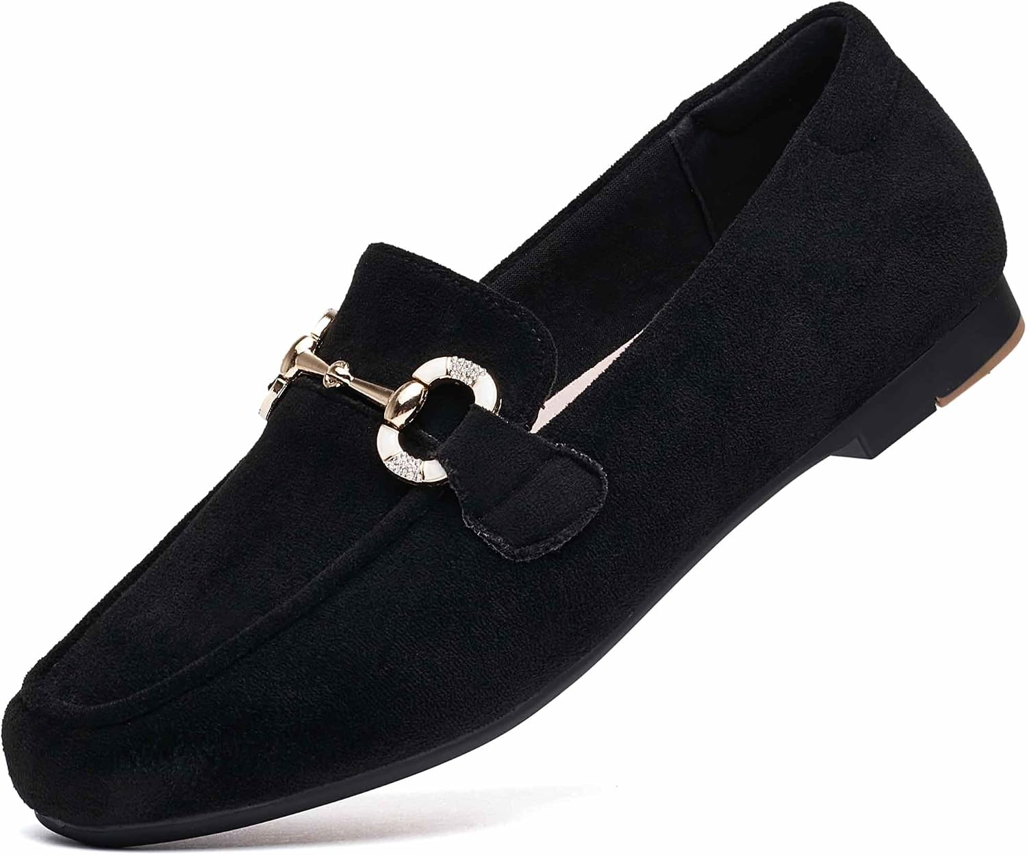 Isla™ | Mocassini in Pelle Morbida con Fibbia Dorata