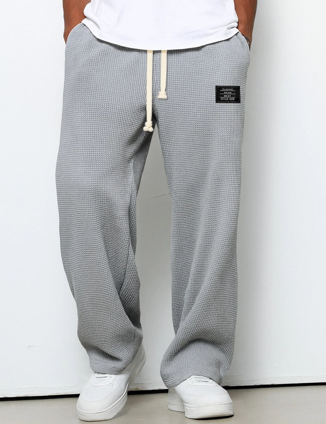 MATTEO | PANTALONI WAFFLE PREMIUM