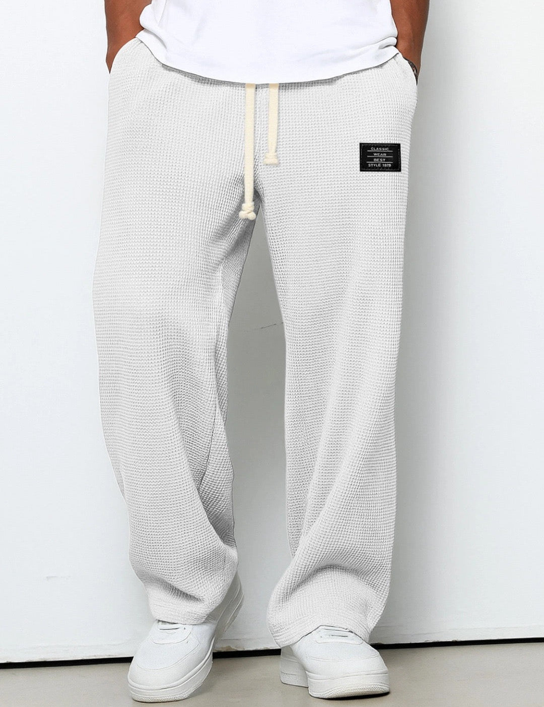 MATTEO | PANTALONI WAFFLE PREMIUM