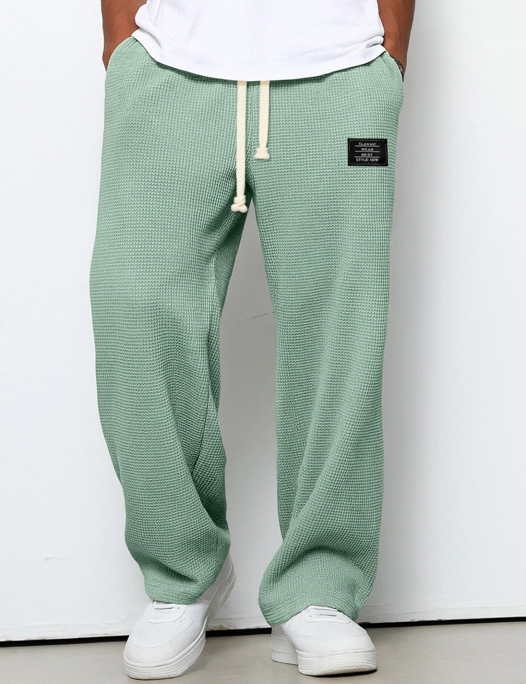MATTEO | PANTALONI WAFFLE PREMIUM