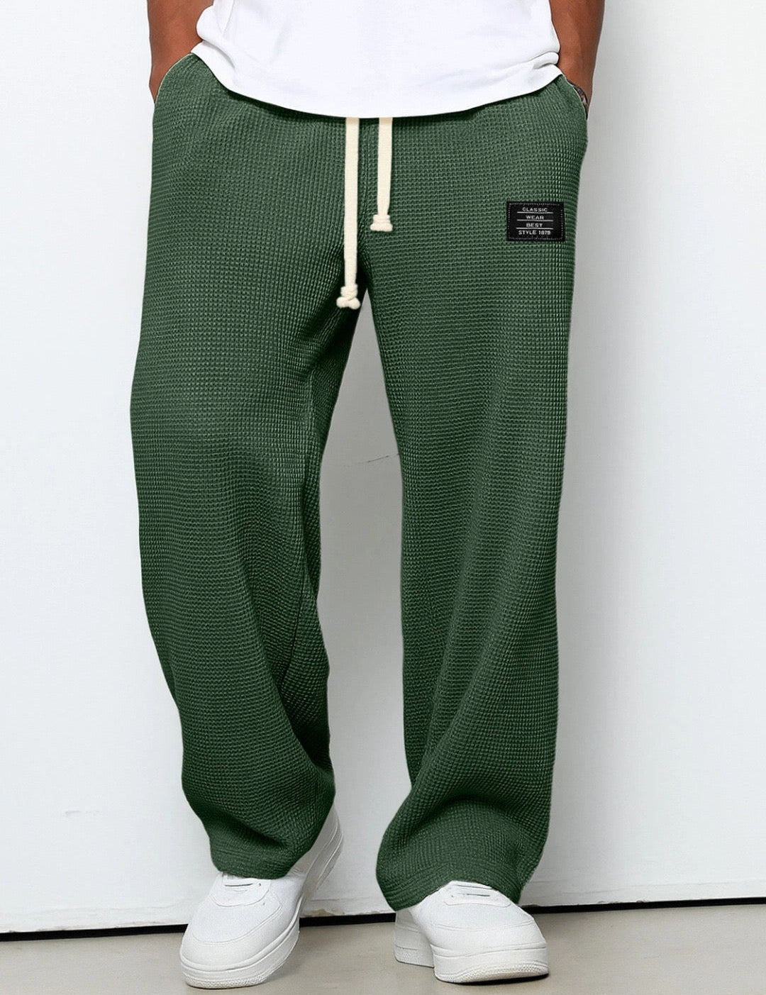 MATTEO | PANTALONI WAFFLE PREMIUM