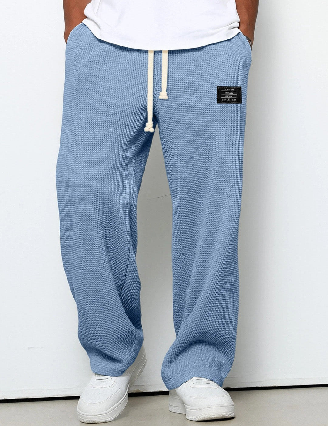 MATTEO | PANTALONI WAFFLE PREMIUM