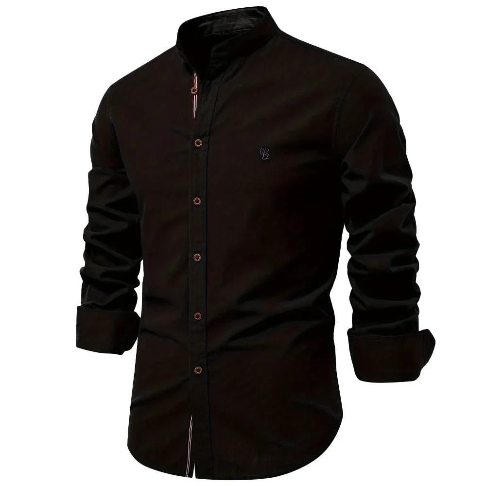 ROBERTO | CAMICIA COREANA ELEGANTE PREMIUM