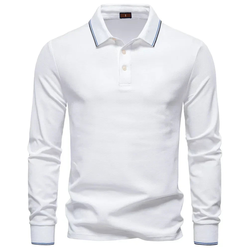 LEONARDO | POLO ELEGANTE A MANICA LUNGA