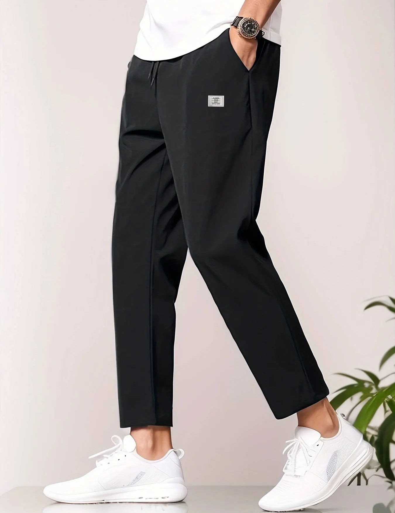 LEONE | PANTALONI ELEGANTI STRETCH ESSENZIALI