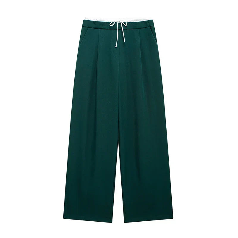 VALENTINA | PANTALONI PALAZZO ELEGANTI