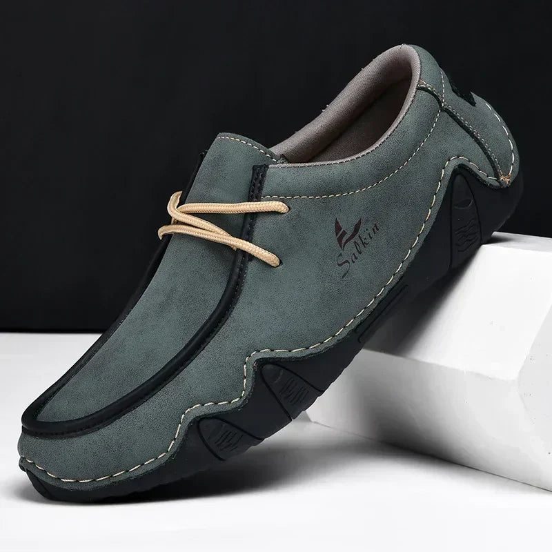 LEANDRO | SCARPE CASUAL EFFETTO CAMOSCIO