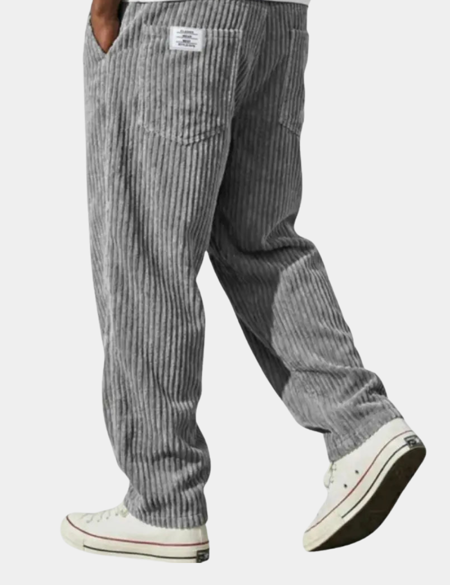 TOMMASO | PANTALONI IN VELLUTO A COSTE