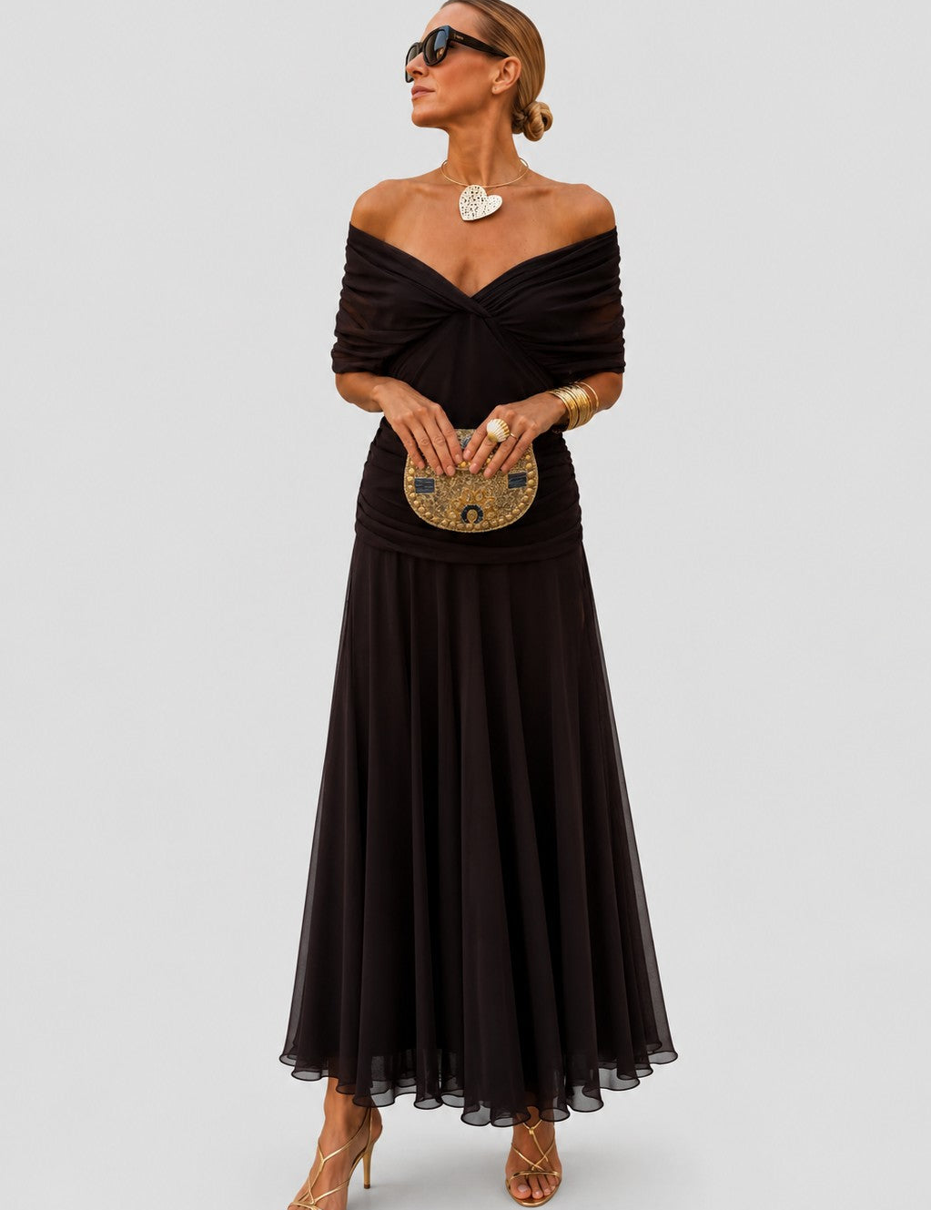 ALESSIA | ABITO LUNGO ELEGANTE