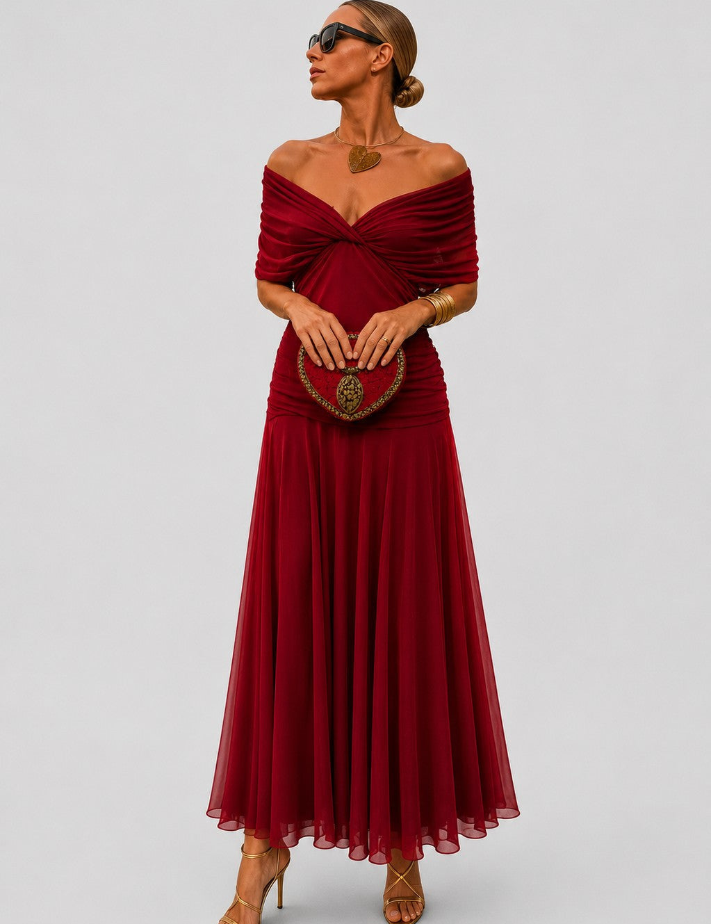 ALESSIA | ABITO LUNGO ELEGANTE