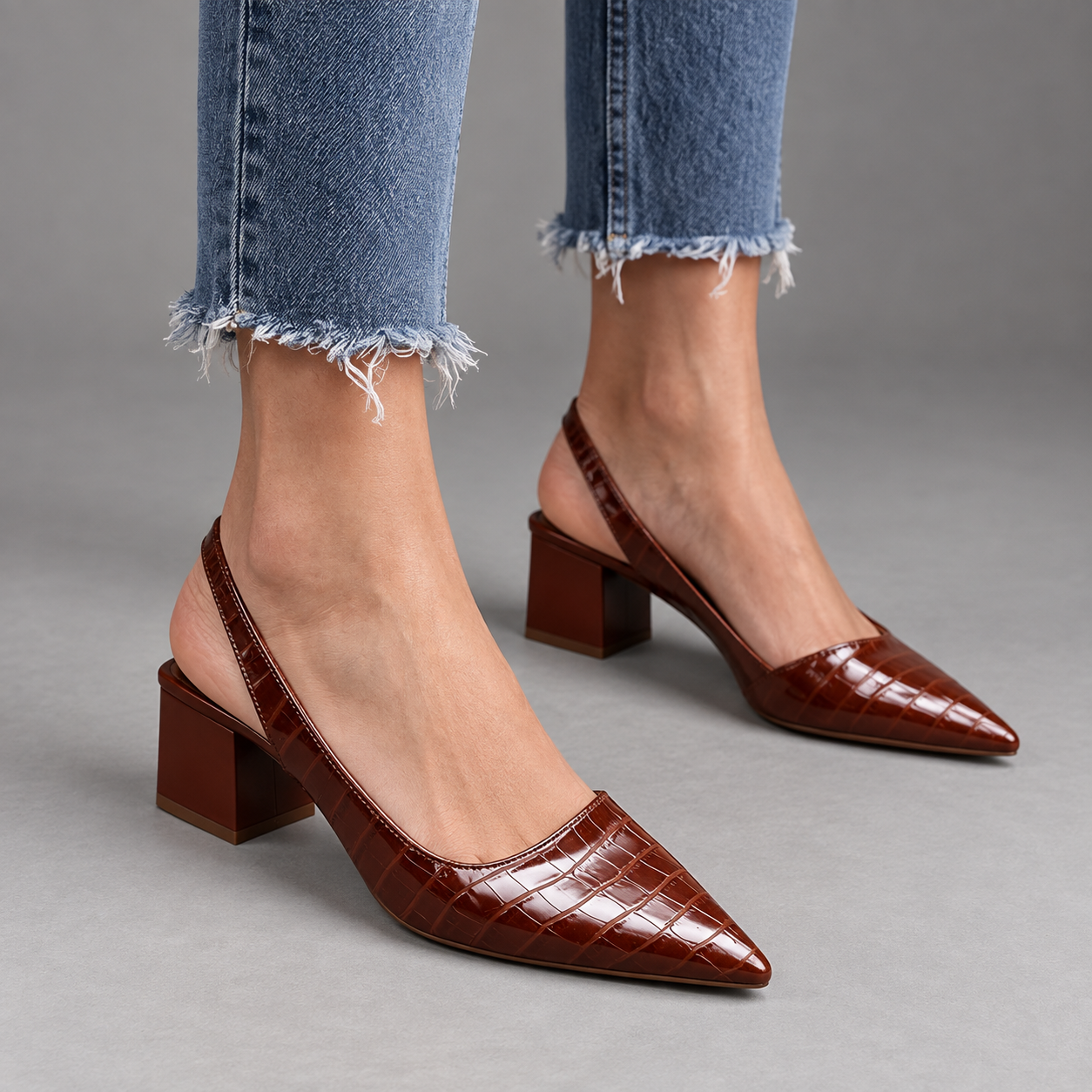 Graziella | Scarpe con tacco e punta larga