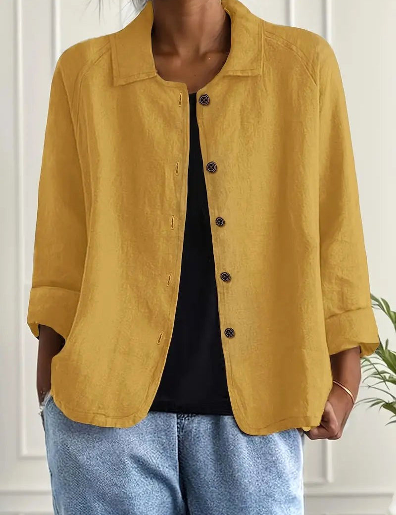 Harlow | Giacca Camicia Relaxed con Bottoni