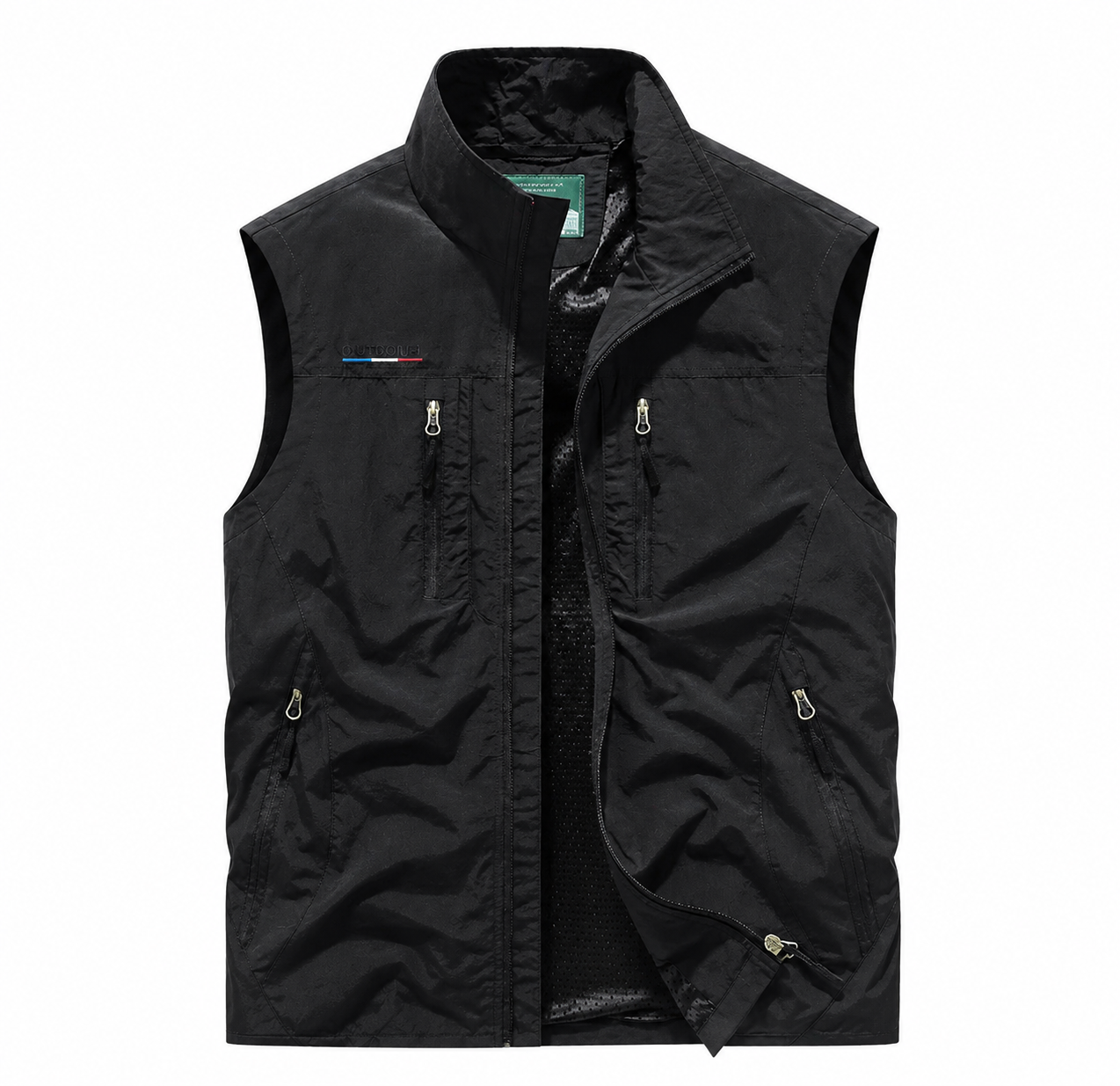 Ruggero | Gilet Multitasche Grigio Tecnico